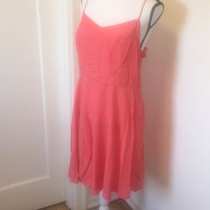 Pretty coral sundress